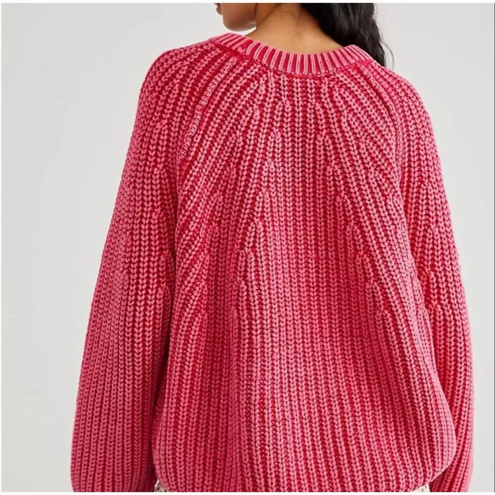 Free People Take Me Home Sweater M